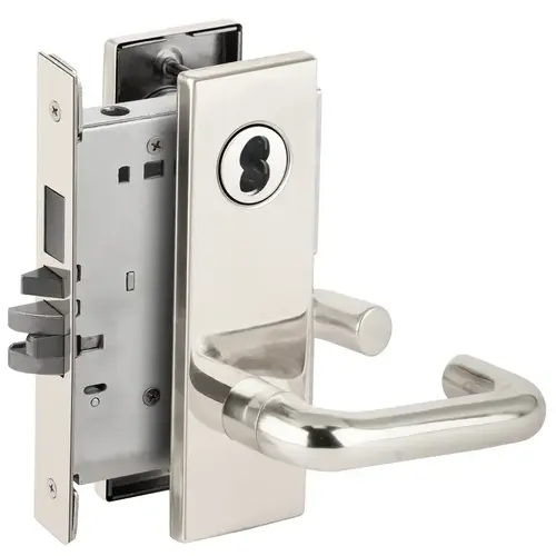 Lock Mortise Lock Bright Stainless Steel