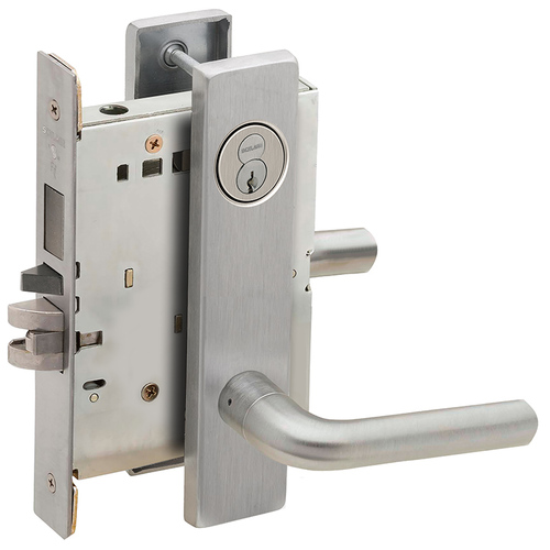 Lock Mortise Lock Satin Stainless Steel