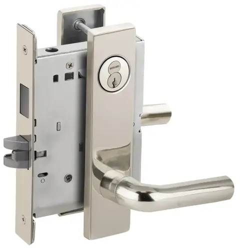 Lock Mortise Lock Bright Chrome