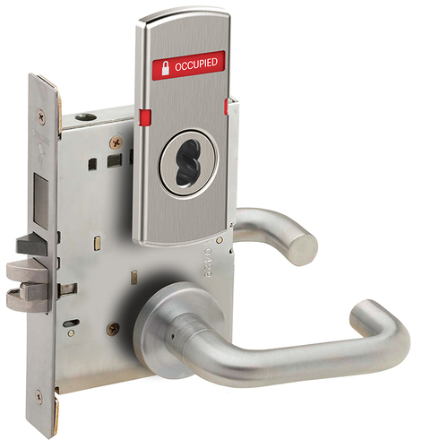 Mortise Lock Satin Chrome