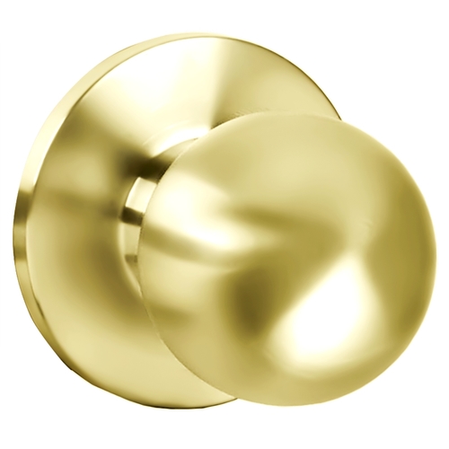 Lock Cylindrical Lock Bright Brass