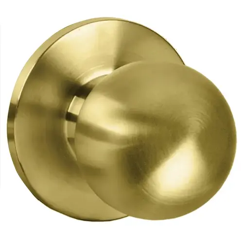 Lock Cylindrical Lock Satin Brass