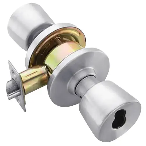 Lock Cylindrical Lock Satin Chrome