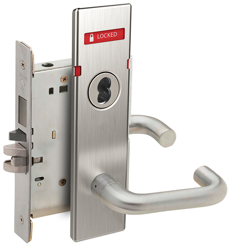 Lock Mortise Lock Satin Chrome