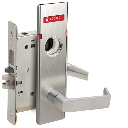 Lock Mortise Lock Satin Chrome