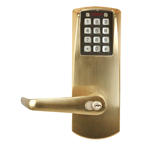 Pushbutton Lock Satin Brass