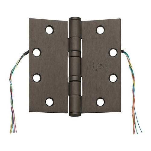 Electrified Hinge Dark Oxidized Satin Bronze Oil Rubbed