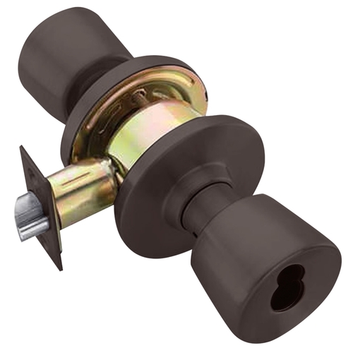 Lock Cylindrical Lock Dark Oxidized Satin Bronze Oil Rubbed