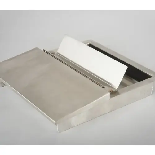 14-1/2" x 16-1/2" x 2-3/4" Recessed Currency Tray Flip lid With Bullet Trap Level 3