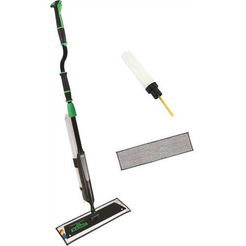 Excella 65 in. Aluminum Mop Handle and Frame Floor Cleaning 18 in