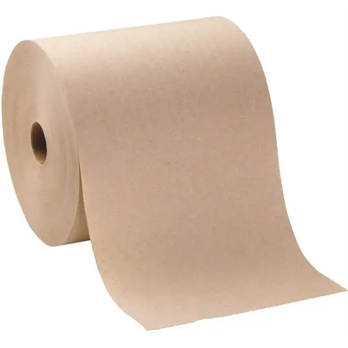 SOFPULL 26480 SofPull Hardwound Roll Paper Towel, Nonperforated, 7.87 x 1000ft, Brown
