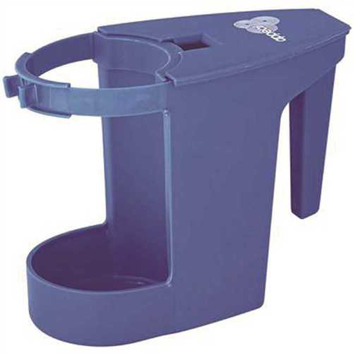 8 in. x 4 in. x 6 in. Blue Cleaning Super Toilet Bowl Caddy