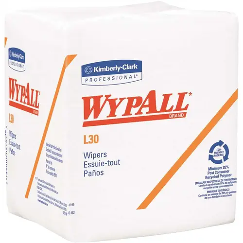 WypAll 05812 L30 DRC Towels Strong and Soft Wipes, White (, 90 Towels/Pack) - pack of 12