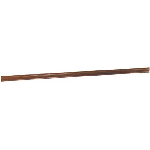 Hampton Bay KAMC5-COG 91.5 in. x 2 in. x 2 in. Crown Molding in Cognac Brown