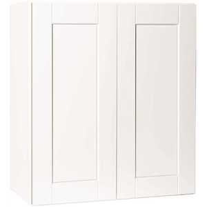 Hampton bay shaker assembled online wall kitchen cabinet