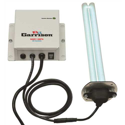 REMOTE GERMICIDAL UNIT WITH 50 WATT POWER SUPPLY AND 12 IN. REMOTE GERMICIDAL LAMP