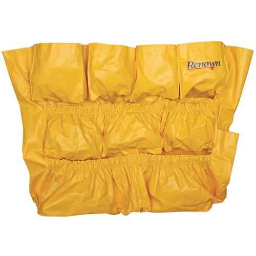 CADDY BAG, FITS 20 TO 44-GALLON WASTE CONTAINERS, YELLOW