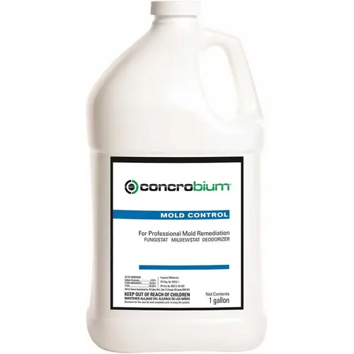 Concrobium 625001-XCP4 Mold Control for Professional Mold Remediation, 128 oz, Jug, Odorless Clear; Colorless - pack of 4