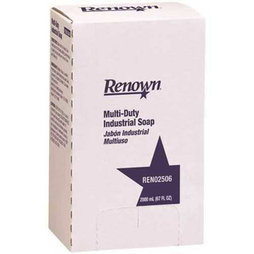 Renown REN02506 2000 ml Industrial Hand Soap Dispensing System Citrus Scent