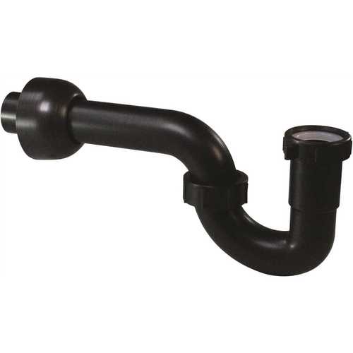 Westbrass D401-PF-12 1-1/2 in. ABS Slip-Joint P-Trap in Oil Rubbed Bronze