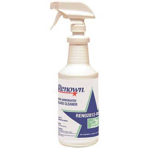 Renown 111422 32 oz. NonAmmonia Glass Cleaner