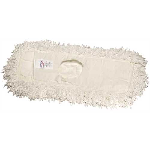 36X5 2-PLY WHITE PREMIUM TWIST COTTON DUST MOP