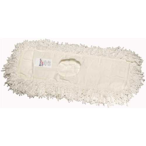 48 IN. X 5 IN. 2 PLY WHITE PREMIUM TWIST COTTON DUST MOP