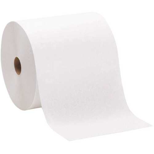 SOFPULL 26470 White Hardwound Roll Paper Towel ( 1000 ft.) - pack of 6