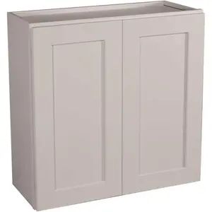 Design House Brookings Plywood Ready to Assemble Shaker 30x30x12 in. 2-Door Wall Kitchen Cabinet in White