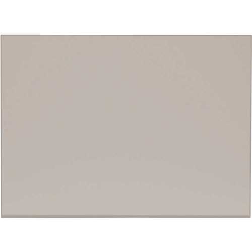 0.1875x34.5x48 in. Kitchen Island or Peninsula End Panel in Dove Gray