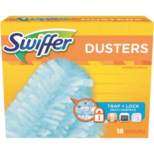 SWIFFER 003700099036 180 Unscented Multi-Surface Duster Refills - pack of 18