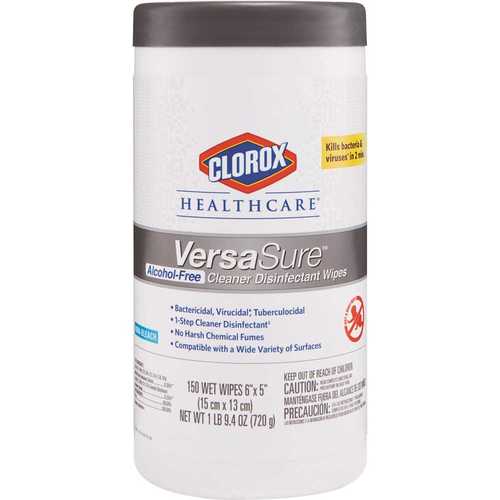 CLOROX 31758 VersaSure Disinfectant Wipes