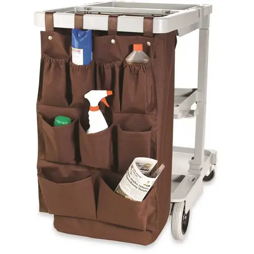 Hospitality 1 Source CB9BR 9-Pocket Brown Caddy Bag Color/Finish Family