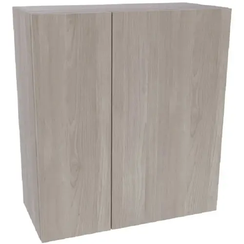 Ready to Assemble Threespine 36 in. x 42 in. x 12 in. Stock Blind Wall Cabinet in Grey Nordic