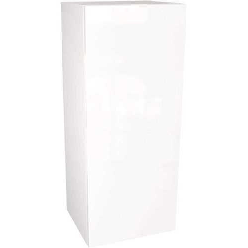 Ready to Assemble Threespine 24 in. x 36 in. x 12 in. Stock Wall Cabinet in White Gloss