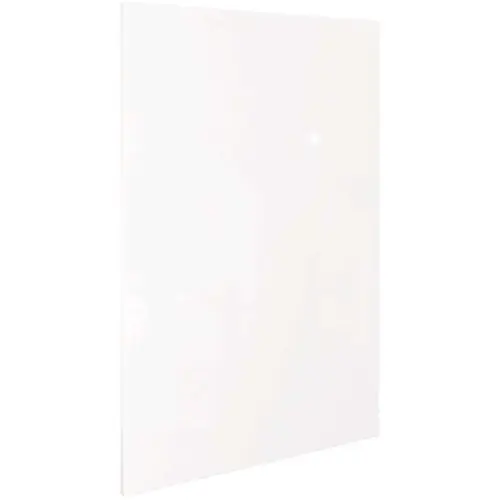 Standard 36 in. x 12 in. x 1 in. Cabinet Decorative End Panel in White Gloss