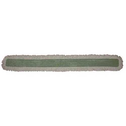 60 in. Green Microfiber Dust Mop with Fringe - pack of 3