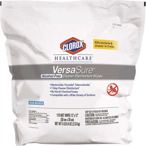 CLOROX 31761 VersaSure Refill Disinfecting Wipes