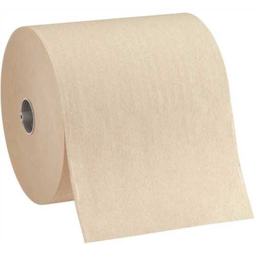 8 in. Recycled Paper Towel Roll, Brown (1150 ft./Roll, )