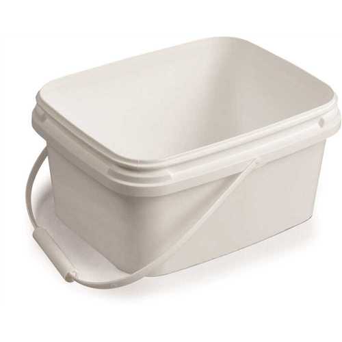 DIVERSEY D1229129 1 Gal. White Reusable Dry Wipes Charging Bucket