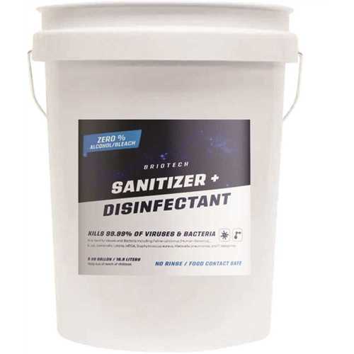 5 Gal. BrioTech Sanitizer and Disinfectant Pail