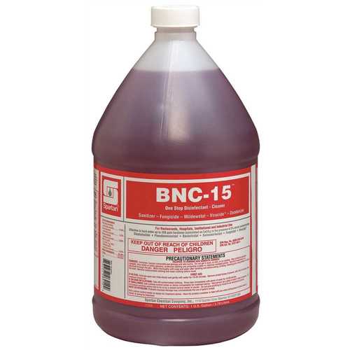 BNC-15 1 Gallon Floral Scent One Step Cleaner/Disinfectant - pack of 4