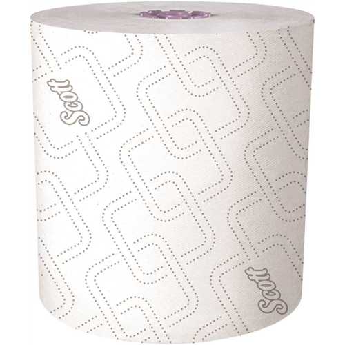SCOTT 02001 White Fast Change, Unperforated Essential Hard Roll Paper Towels (, , ) - pack of 6