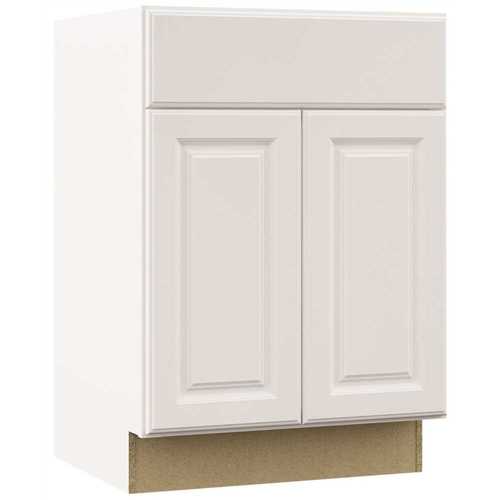RSI HOME PRODUCTS KVS24-SW BATHROOM VANITY BASE, 24 IN. X 21 IN., WHITE