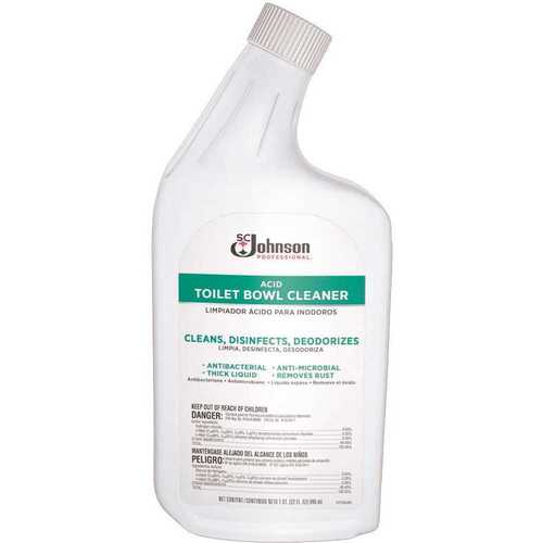 SC Johnson Professional 680058 1 Qt. Ready-to-Use Acid Toilet Bowl Cleaner