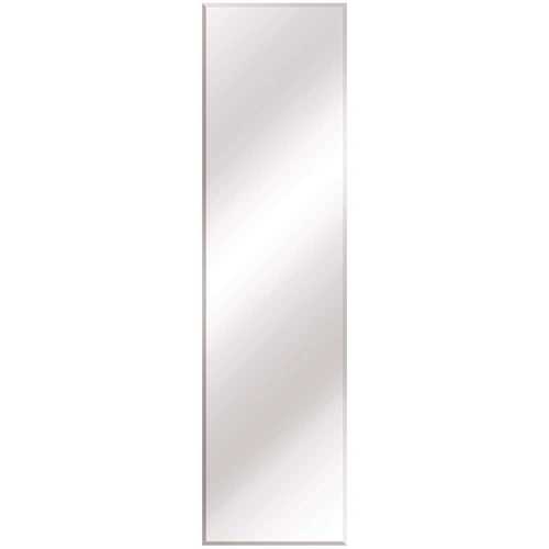 16 in. W x 60 in. H Frameless Rectangular Flush Mount;Beveled Edge Bathroom Vanity Mirror in Silver