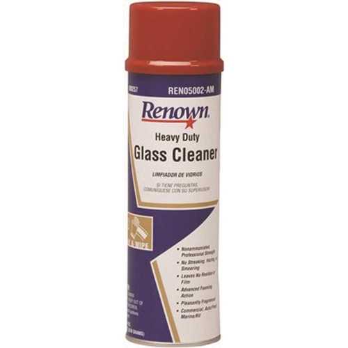 Renown 05002 / A0124 19 oz. Heavy-Duty Glass Cleaner Aerosol