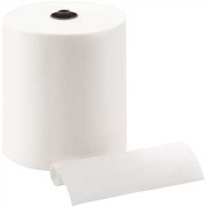 ENMOTION 89430 8 in. 1-Ply White Recycled Towel Roll - pack of 6