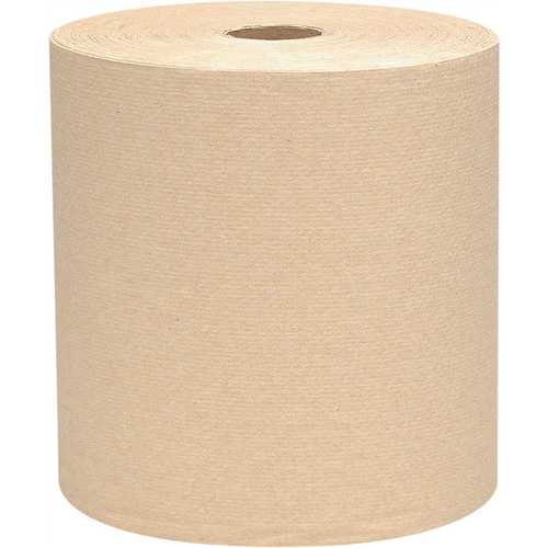 Natural Hard Roll Paper Towels (800 ft./Roll, , 9,600 ft./Case) - pack of 12