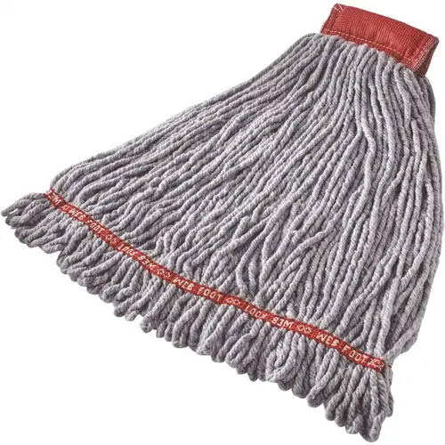 5 in. Large Shrinkless Web Foot String Wet Mop in Blue